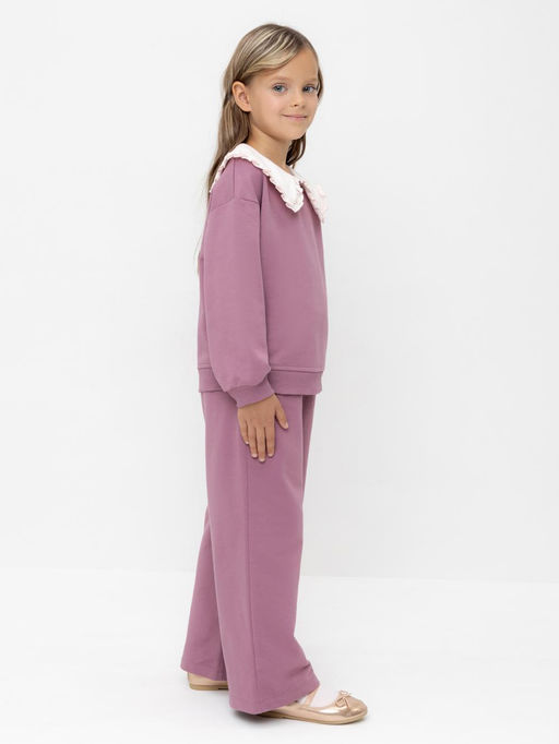 КР 400689-1/темная орхидея к553 брюки для дев - Crockid фото 4