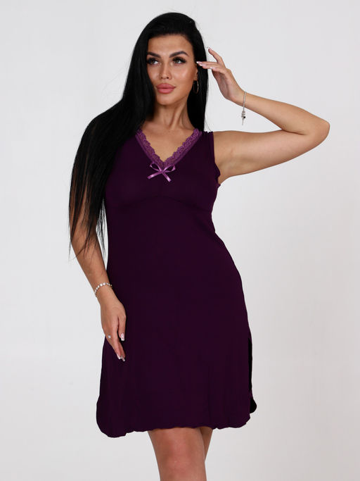 717-с СОРОЧКА ЖЕНСКАЯ (Фиолетовый) - А-дина фото 3