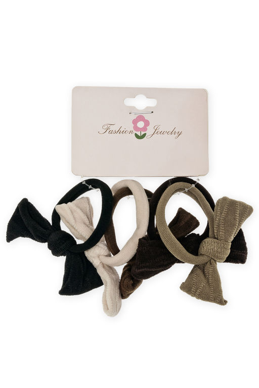 Резинки для волос 5 см (5 шт) SF-7809, ассорти №10 - Больше подарков фото 2