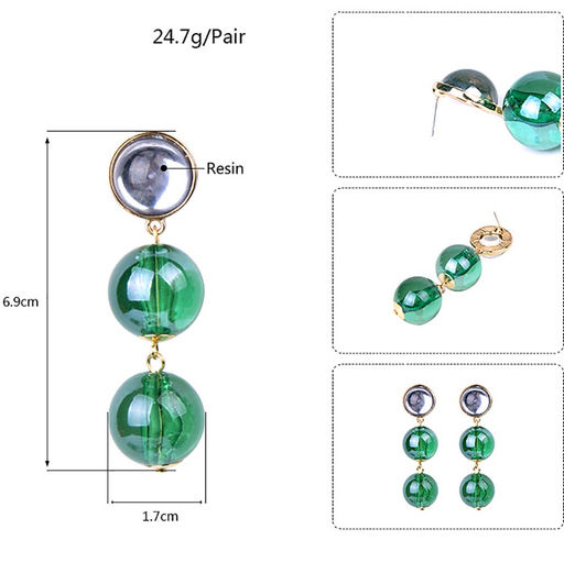 Серьги длинные арт. 13 0386 (id 263744) - Rada фото 3