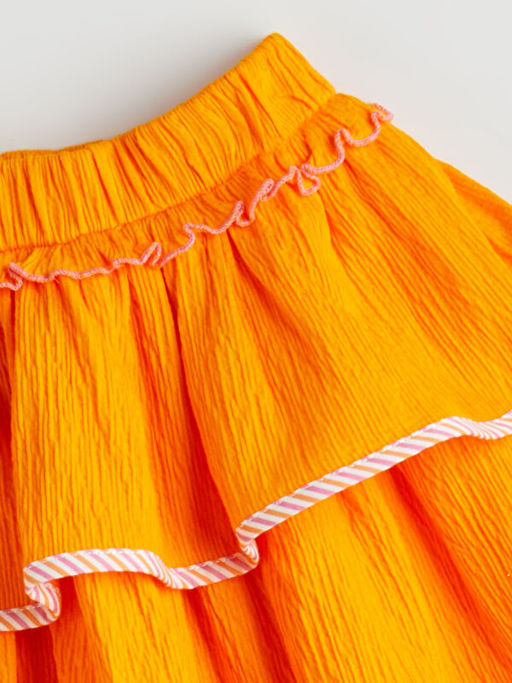 Beli Lastikli F?rf?rl? K?z ?ocuk Etek