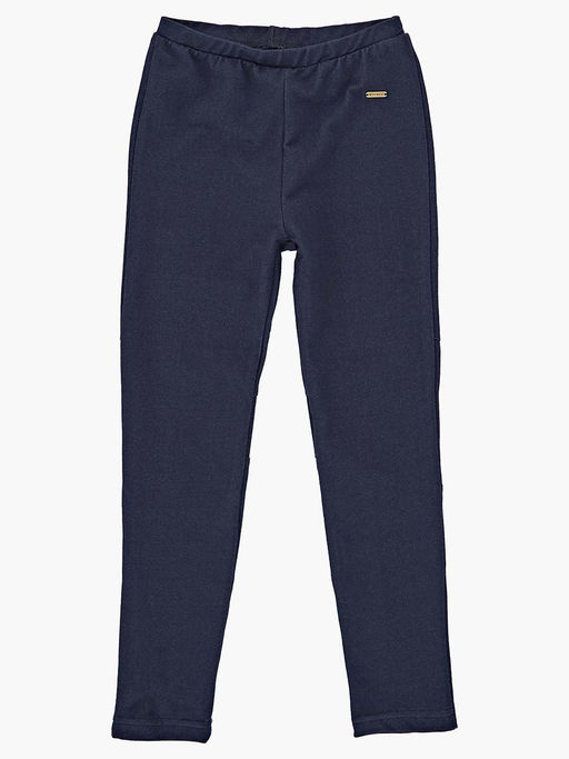 Бриджи для девочки спортивные детская одежда лосины домашние UD 1144 тем.джинс - Mini maxi фото 2