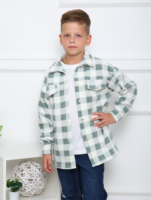 РБ013 Рубашка Мейн (хаки) - Милаша фото 8