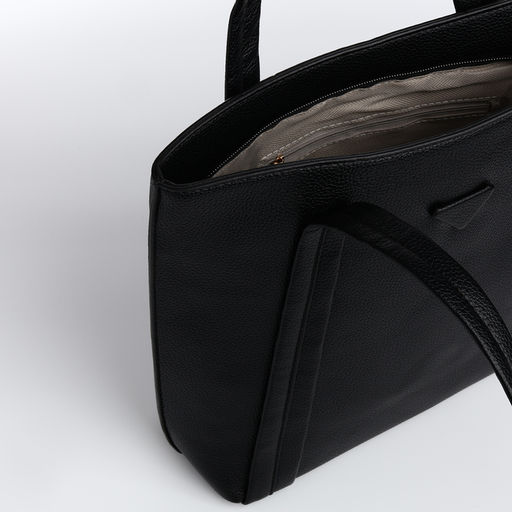 Сумка жен 30*10*26, отд на молнии, черный - Simaland фото 5