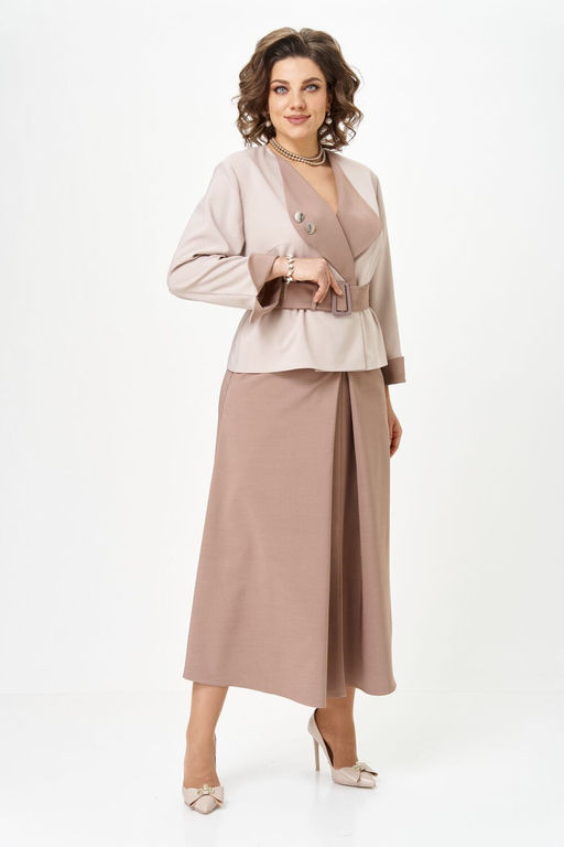 Костюм Aira Style 24138 Карамельный