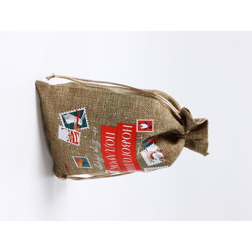 Набор мешков с термонаклейкой «Почта», холща, 3 штуки, 16 х 24 см