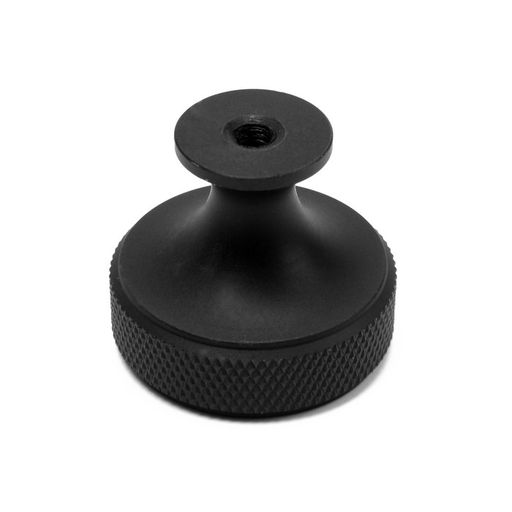 Ручка-кнопка CAPPIO PK323, d=30 мм, цвет черный, 8 шт.