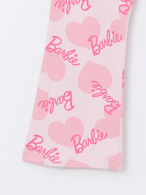 Beli Lastikli Barbie Bask?l? K?z Bebek Tayt - Waikiki фото 3