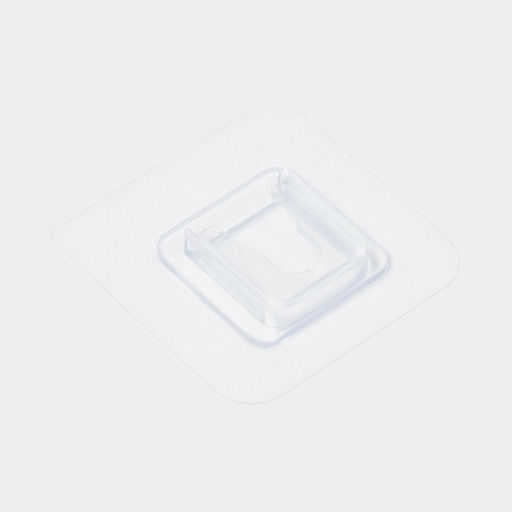 Ёршик для унитаза SAVANNA, настенный, силиконовый, с ёмкостью для моющего средства, 10.5×10.5×41 см, белый