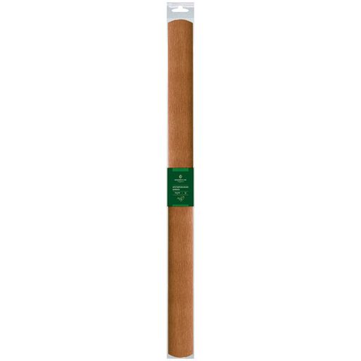 Цена за 2 шт. Бумага крепированная светло-коричневая (CRi_34368, Greenwich Line) 50*250см., 32г/м2, в пакете