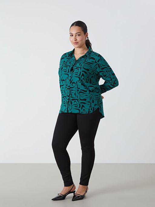 Desenli Kad?n G?mlek