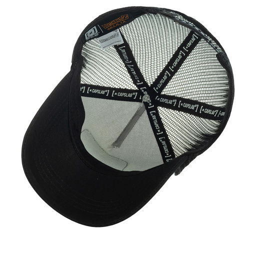 Бейсболка CAPSLAB арт. CL/DBZ/1/SAT1 Dragon Ball Mr Satan (белый / черный) фото 3