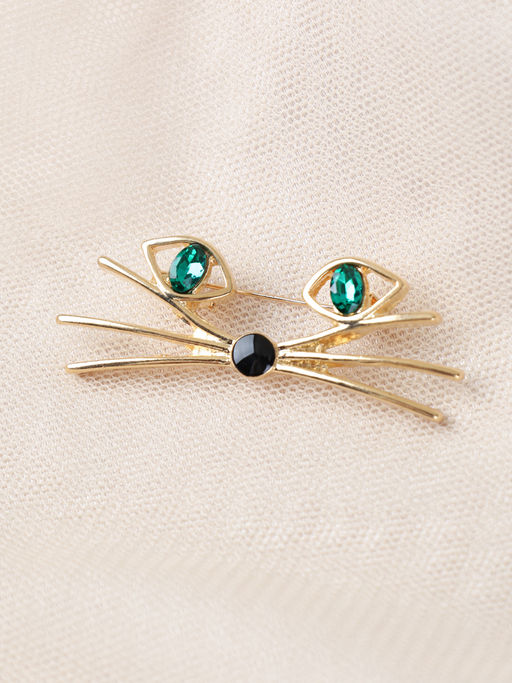 Брошь Кошка / 4812-36 /уп 24/