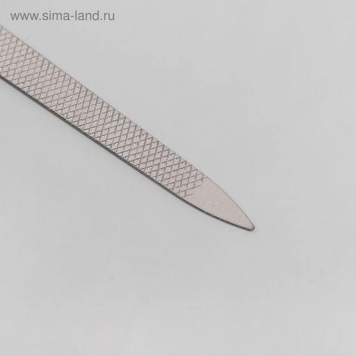Цена за 6 шт. Пилка металлическая для ногтей, 12 см, цвет серебристый