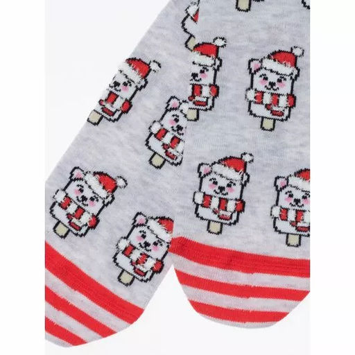 Носки жен. NEW YEAR 22С-26СП - 951 светло-серый - Conte elegant фото 2