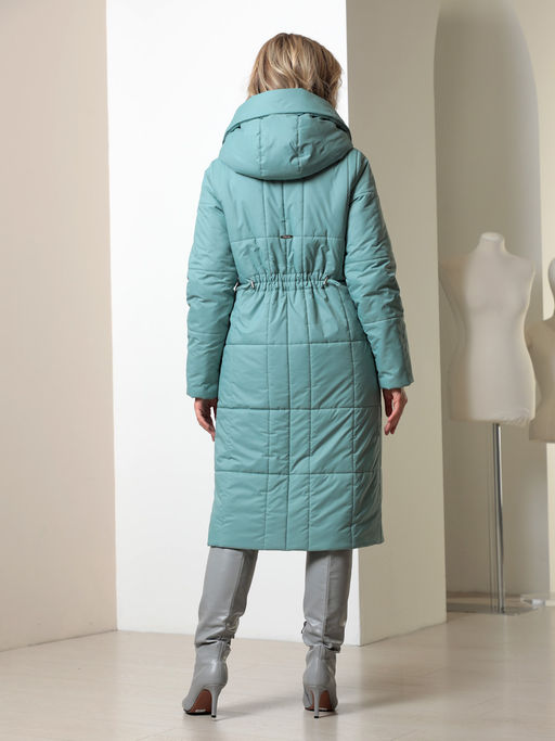 25417 Пальто св.зеленый - Dizzyway фото 9