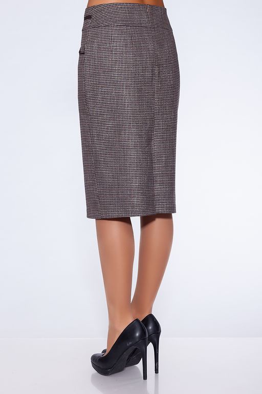 юбка прямого силуэта, зауженная к низу - Трика фото 4