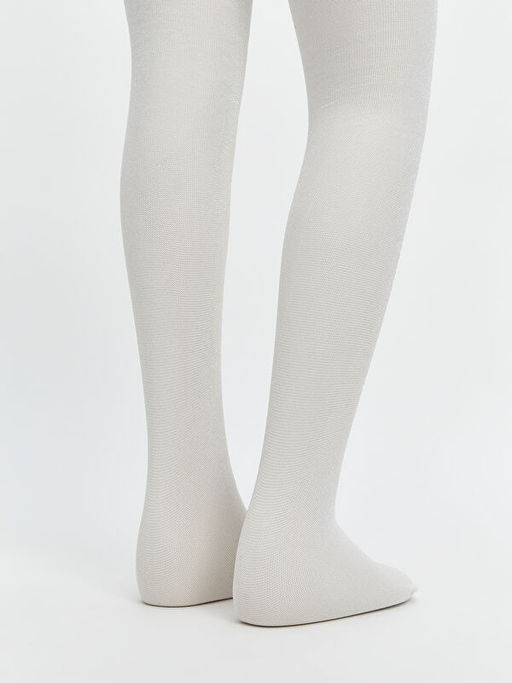 K?z ?ocuk Simli ?nce K?lotlu ?orap 2li