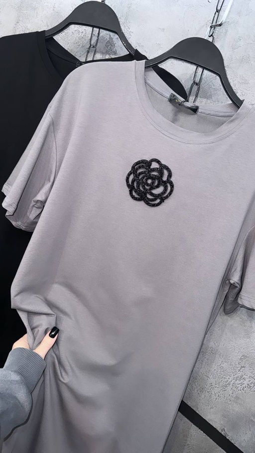 Стильное платье-туника оверсайз - Ksa фото 5