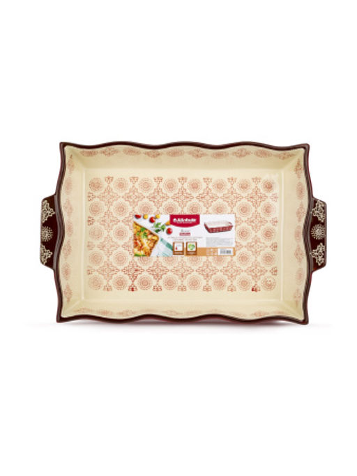 Форма для запекания и выпечки керамическая ROSSO 39х25см прямоугольная