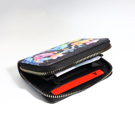 Кошелёк на молнии, чёрный