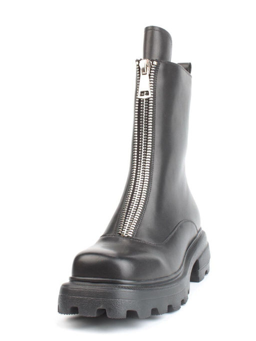 01- D174-G81 BLACK Ботинки демисезонные женские (натуральная кожа) - Фабричный китай фото 8