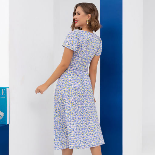 Платье Легендарная модель (летние ноты) - Charutti фото 5