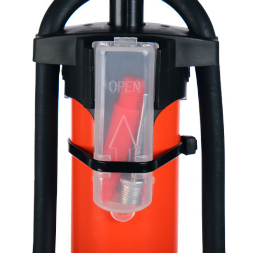 Насос напольный с регулируемым манометром COMIRON BORA, стальной корпус, 650*38мм, 737 см3, 8 бар, 120 psi., стальной шток 12мм, 848 гр. /уп 10/ - Галеонтрейд фото 4