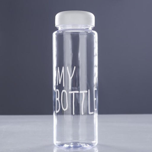 Бутылка для воды "My bottle", 500 мл, 19.5 х 6 см, микс