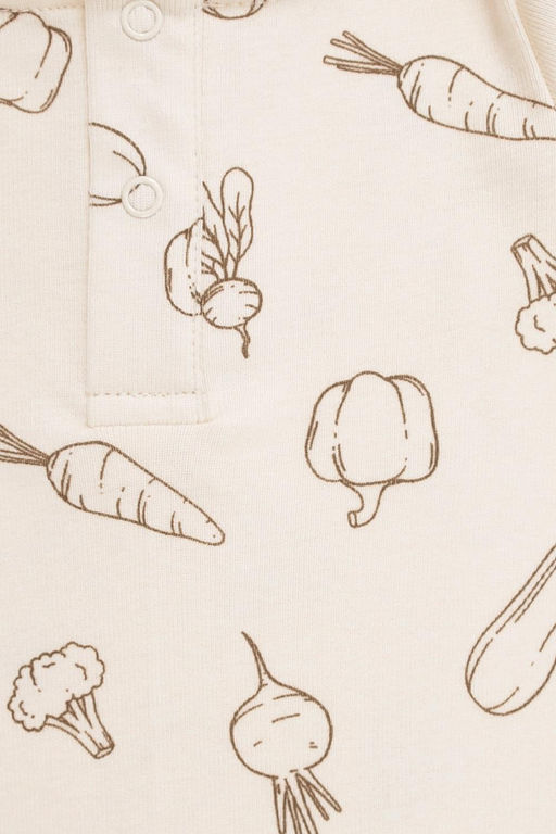 Crockid _ К 6527/осенний урожай на античном белом полукомбинезон яс  фото 2