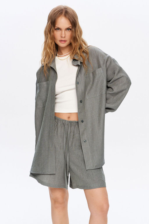 Блуза Pirs 6298 чёрный  фото 1177