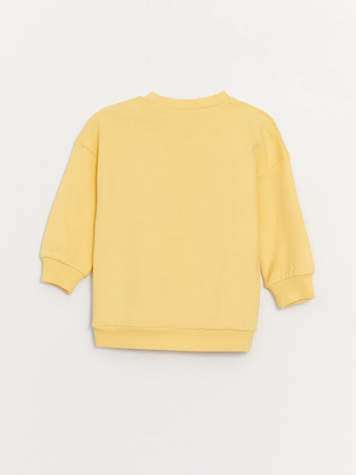 Bisiklet Yaka Tom&Jerry Bask?l? Erkek Bebek Sweatshirt ve E?ofman Alt? Tak?m - Waikiki фото 3