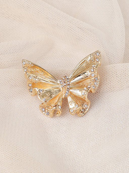 Брошь Бабочка / 4836-44 /уп 24/