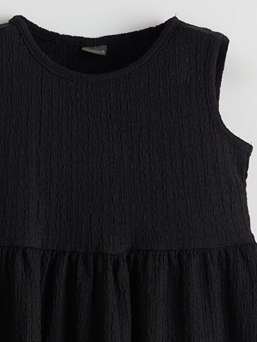 Bisiklet Yaka K?z ?ocuk Elbise