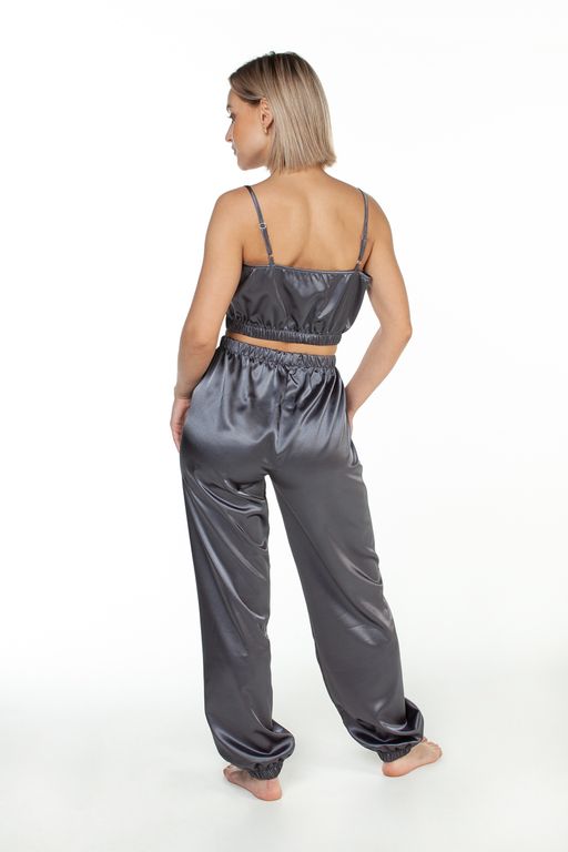 Топ женский атлас 800/05/Баклажановый - Rise фото 6