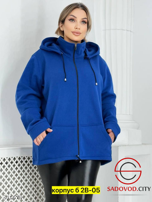 Толстовка женская на флисе - Bruno фото 4