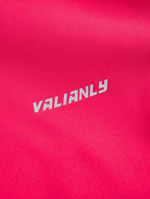 Парка спортивная женская с капюшоном softshell красного цвета 9568Kr - Mtforce фото 17