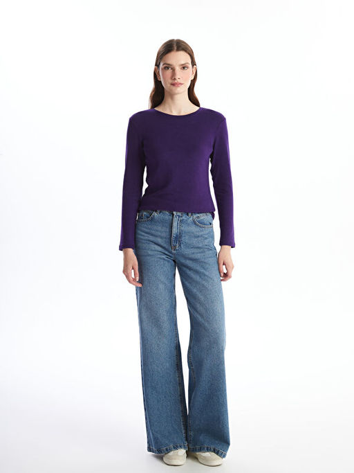 Bisiklet Yaka Kad?n Ti??rt