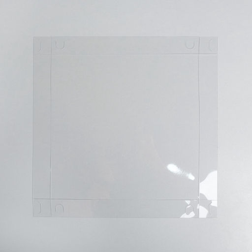 Цена за 5 шт. Коробка для печенья, кондитерская упаковка с пластиковой крышкой, 8 марта, 21?21?3 см