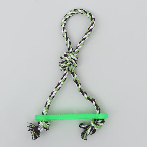 Игрушка тренировочная канатная Качель, до 120 г, микс цветов - Пижон фото 5