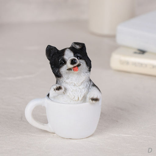 Фигурка Собака в кружке 9 см / CW421-19 /уп 120/ - Галеонтрейд фото 3