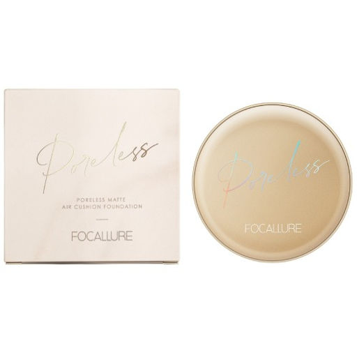 FOCALLURE Тональный крем кушон Poreless Matte Air Cushion Foundation тон 103, 10 г  фото 4