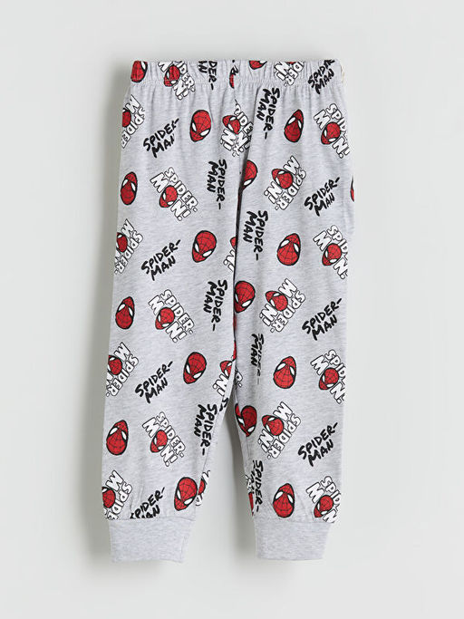 Beli Lastikli Spider-Man Bask?l? Erkek ?ocuk Pijama Alt