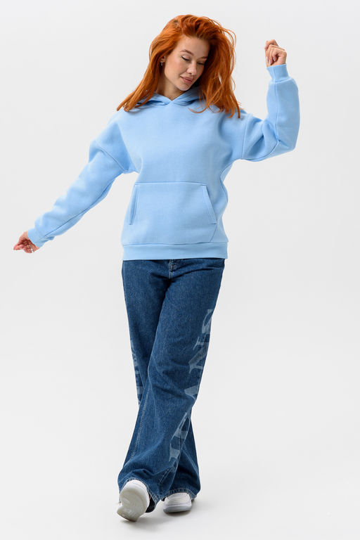 Толстовка женская оверсайз 14428