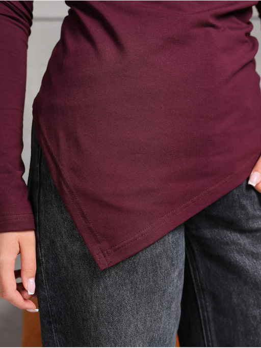 Лонгслив Крис Бордо - София фото 3