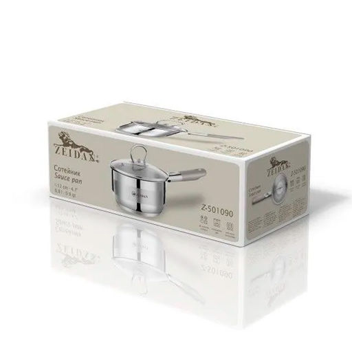 Сотейник с кр, 0,8 л нерж. сталь, арт. Z-501090