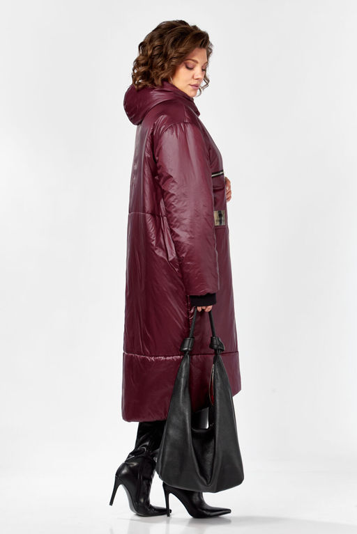 Пальто LADY SECRET 5018/1 винный