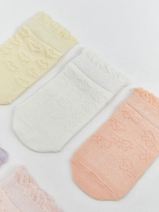 Basic K?z Bebek Patik ?orap 5li