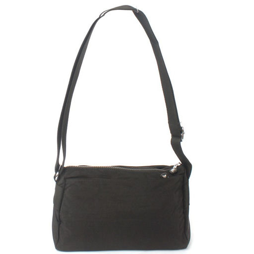 Сумка женская текстиль BoBo-1659, 1отд, плечевой ремень, черный 266005  фото 2