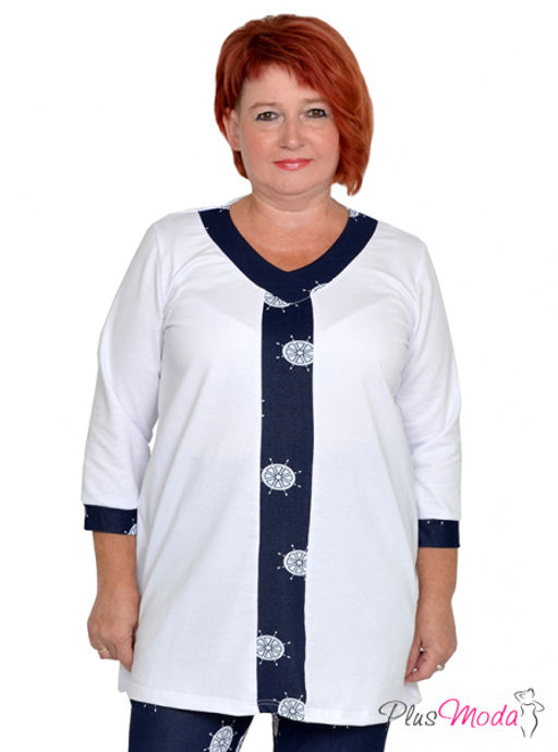 Туника Модель №1289 размеры 44-84 - Plusmoda фото 6